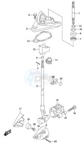 DF 250AP drawing Clutch Rod