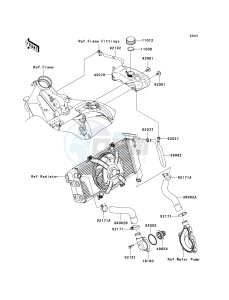 ER 650 A [ER-6N (AUSTRALIAN] (A6F-A8F) A8F drawing WATER PIPE