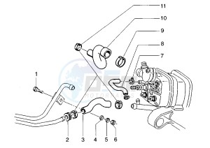 Zip 50 SP drawing Cooling system