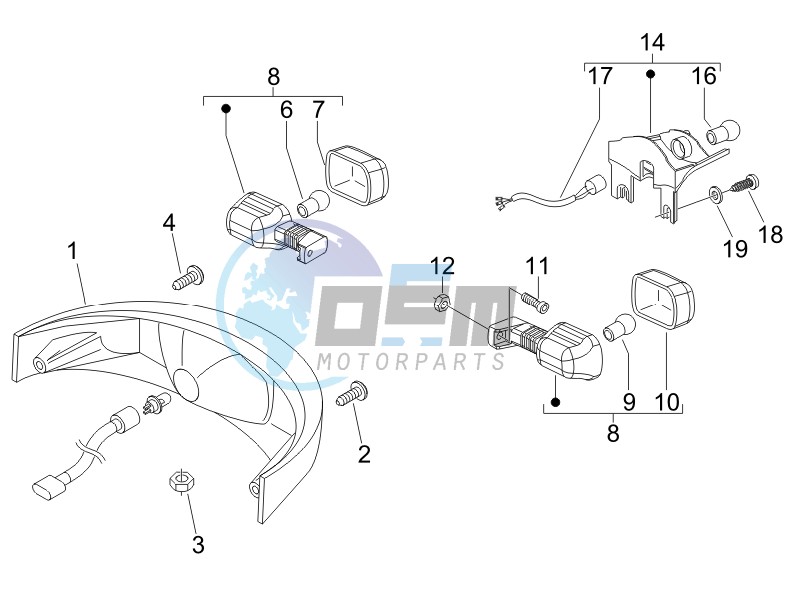 Tail light - Turn signal lamps