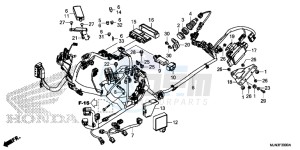 CTX1300AE CTX1300A UK - (E) drawing WIRE HARNESS