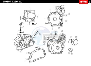 MARATHON-125-E4-AC-SM-RED drawing CLUTCH COVER  EURO4