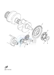 VMX17 VMAX17 1700 VMAX (2S3W) drawing STARTER CLUTCH