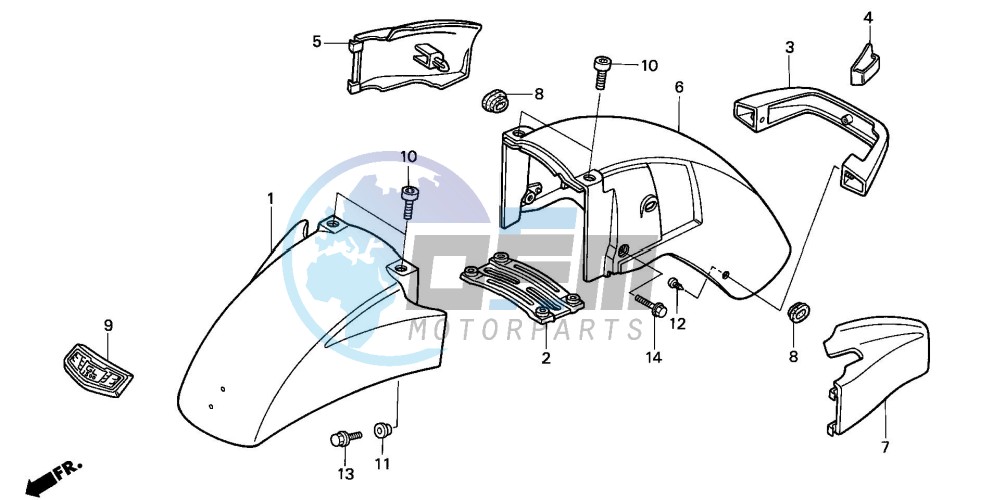 FRONT FENDER