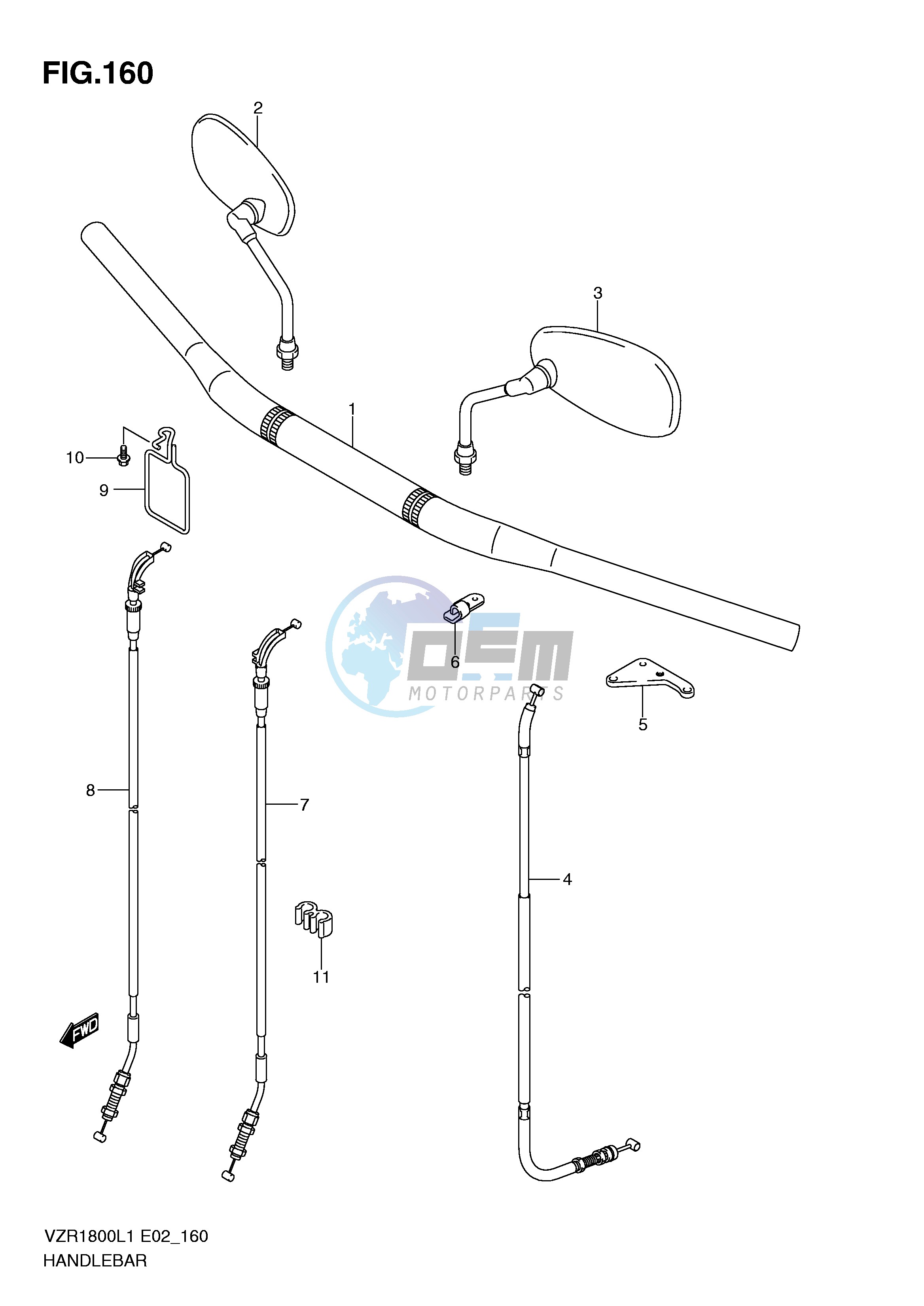 HANDLEBAR (VZR1800ZL1 E24)