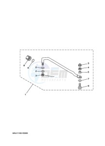 FT9-9LE drawing STEERING-ATTACHMENT