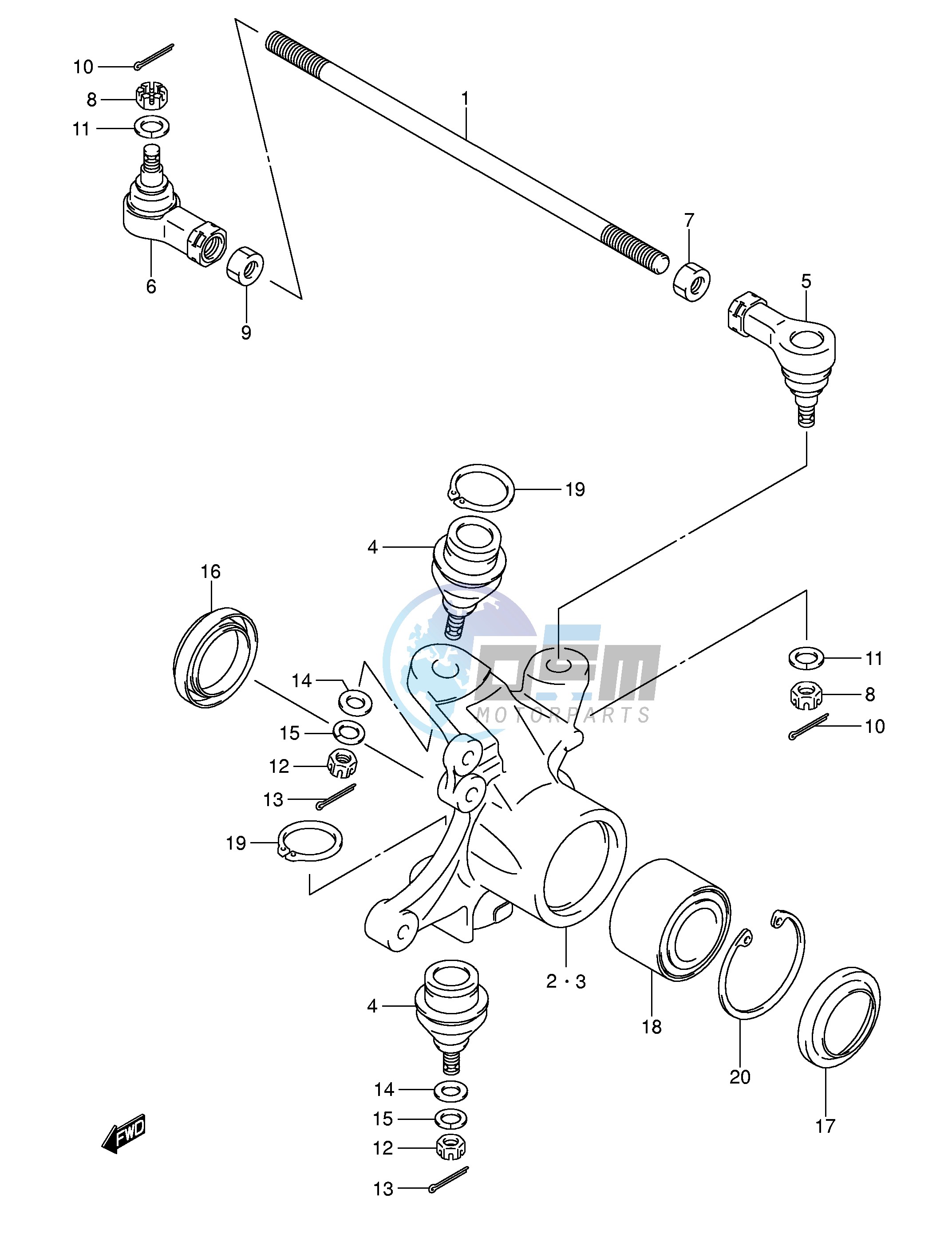 STEERING KNUCKLE