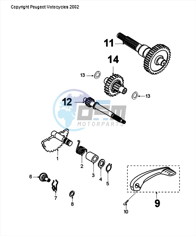 GEARBOX AND KICKSTART