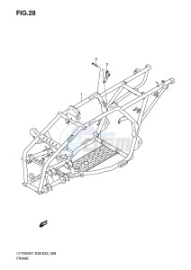 LT-F250 (E28-E33) drawing FRAME