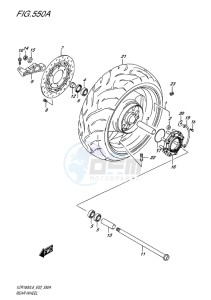 VZR1800BZ BOULEVARD EU drawing REAR WHEEL