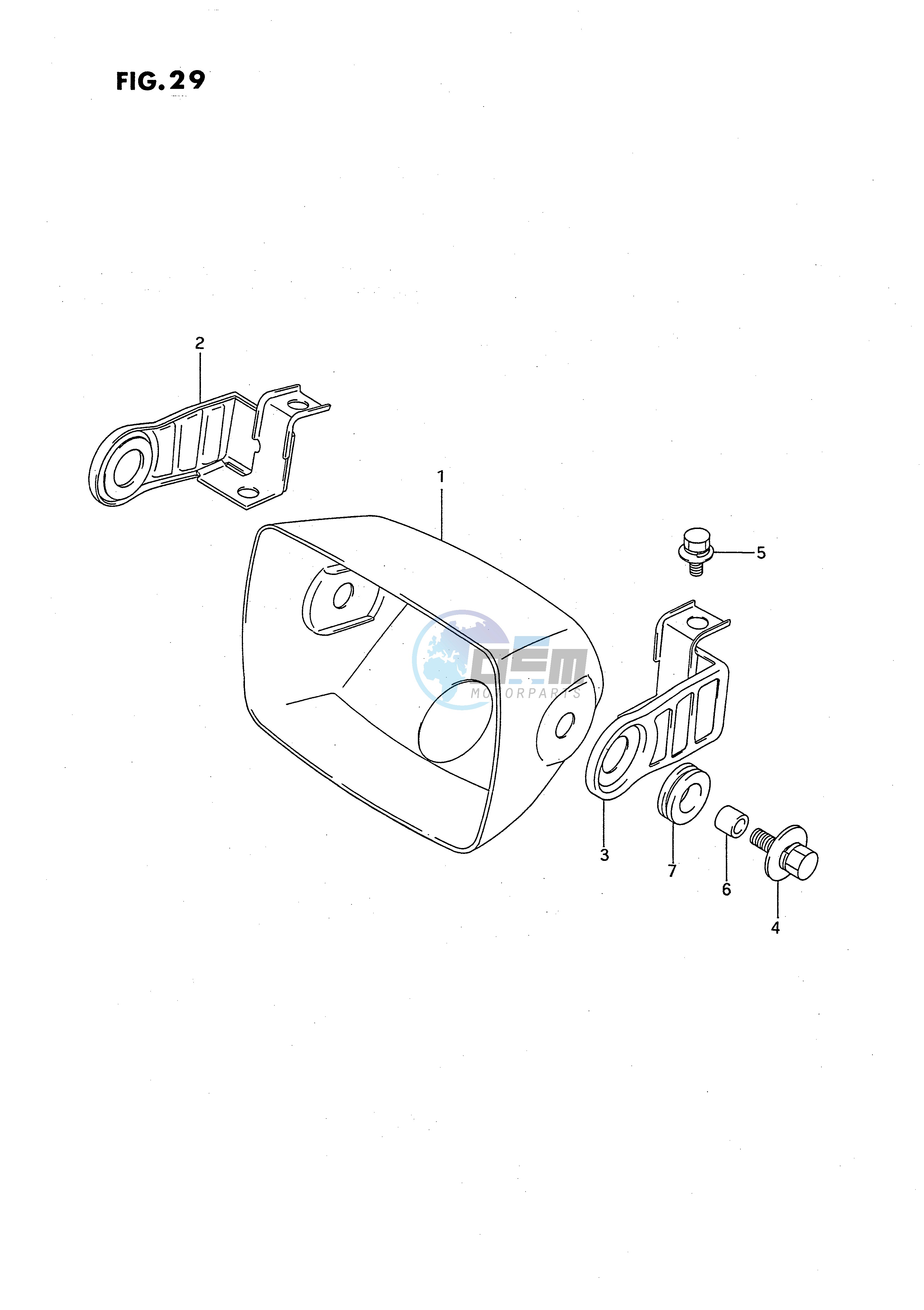 HEADLAMP HOUSING