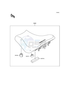 Z900 ABS ZR900BHF XX (EU ME A(FRICA) drawing Accessory(High Seat)