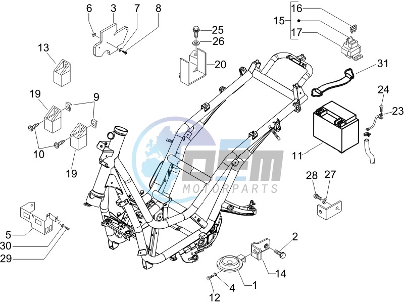 Remote control switches - Battery - Horn