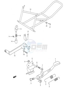 GSX-R750 (E28) drawing STAND