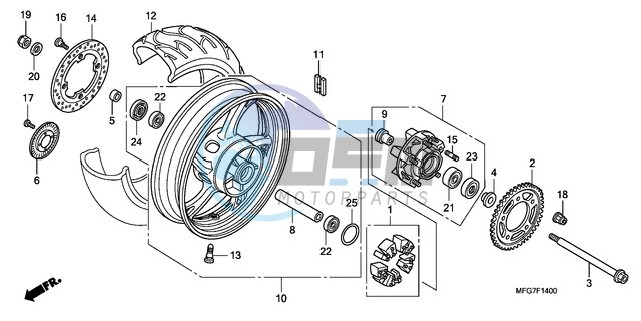 REAR WHEEL