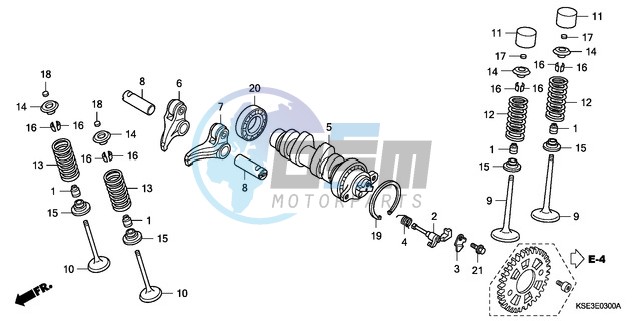 CAMSHAFT/VALVE