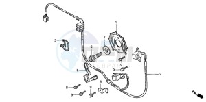 VT1100C drawing PULSE GENERATOR (VT1100CS/CT/C2S/C2T)