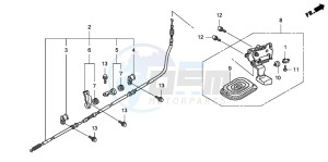 FJS400D SILVER WING drawing PARKING BRAKE