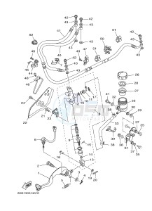 XT1200ZE SUPER TENERE ABS (2KB1 2KB2) drawing REAR MASTER CYLINDER