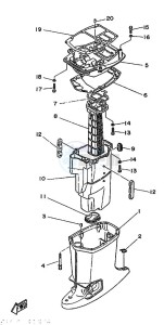 60FE-60FET drawing UPPER-CASING