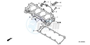 CBR1000RR9 Korea - (KO / MME) drawing CYLINDER