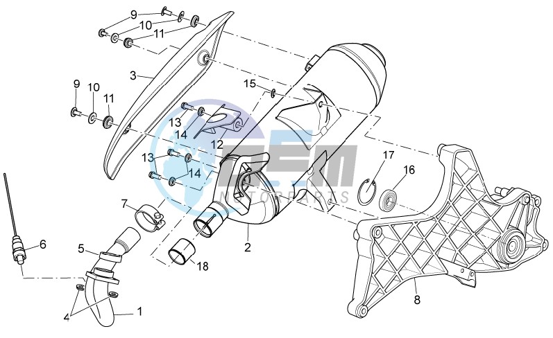 Exhaust unit