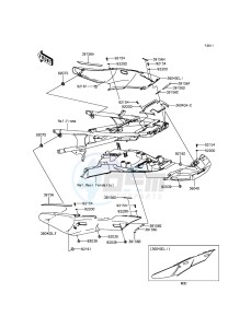 1400GTR ABS ZG1400EGF FR GB XX (EU ME A(FRICA) drawing Side Covers