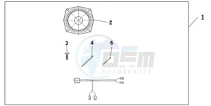 GL18009 Europe Direct - (ED) drawing REAR SPEAKER SET