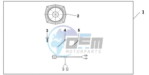 REAR SPEAKER SET