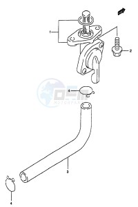 RM250 (T-V-W-X-Y) drawing FUEL COCK