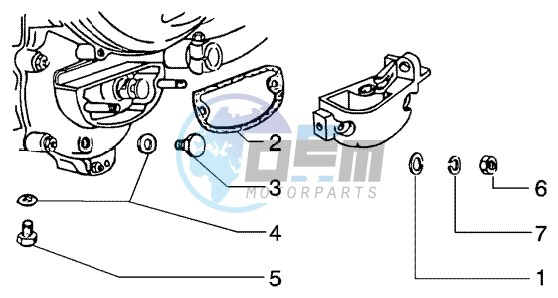 Gear selector fasteners