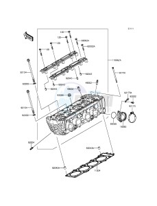 Z800_ABS ZR800DEF UF (UK FA) XX (EU ME A(FRICA) drawing Cylinder Head