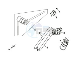 WOLF 125 EFI drawing A.I.S.V. KIT