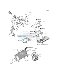 ER-6N_ABS ER650FDS XX (EU ME A(FRICA) drawing Radiator