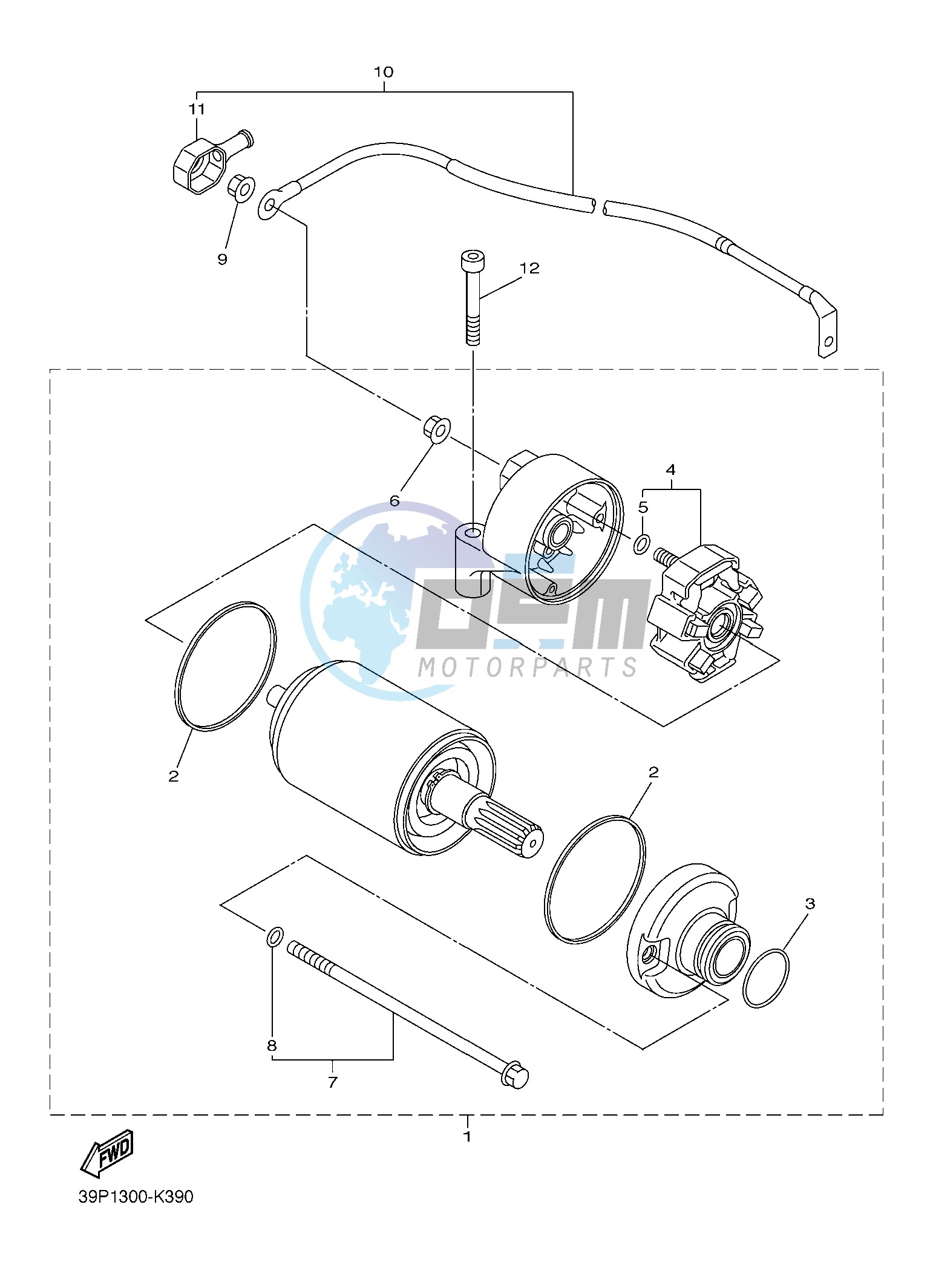 STARTING MOTOR