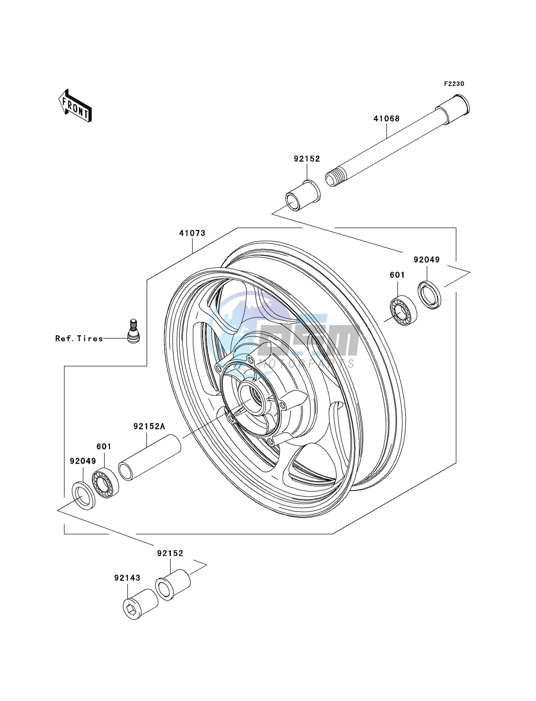 FRONT WHEEL