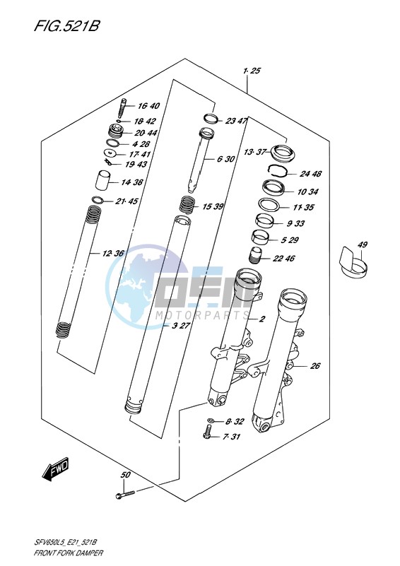 FRONT FORK DAMPER