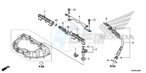 CBR1000RRF Fireblade - CBR1000RR 2ED - (2ED) drawing INJECTOR