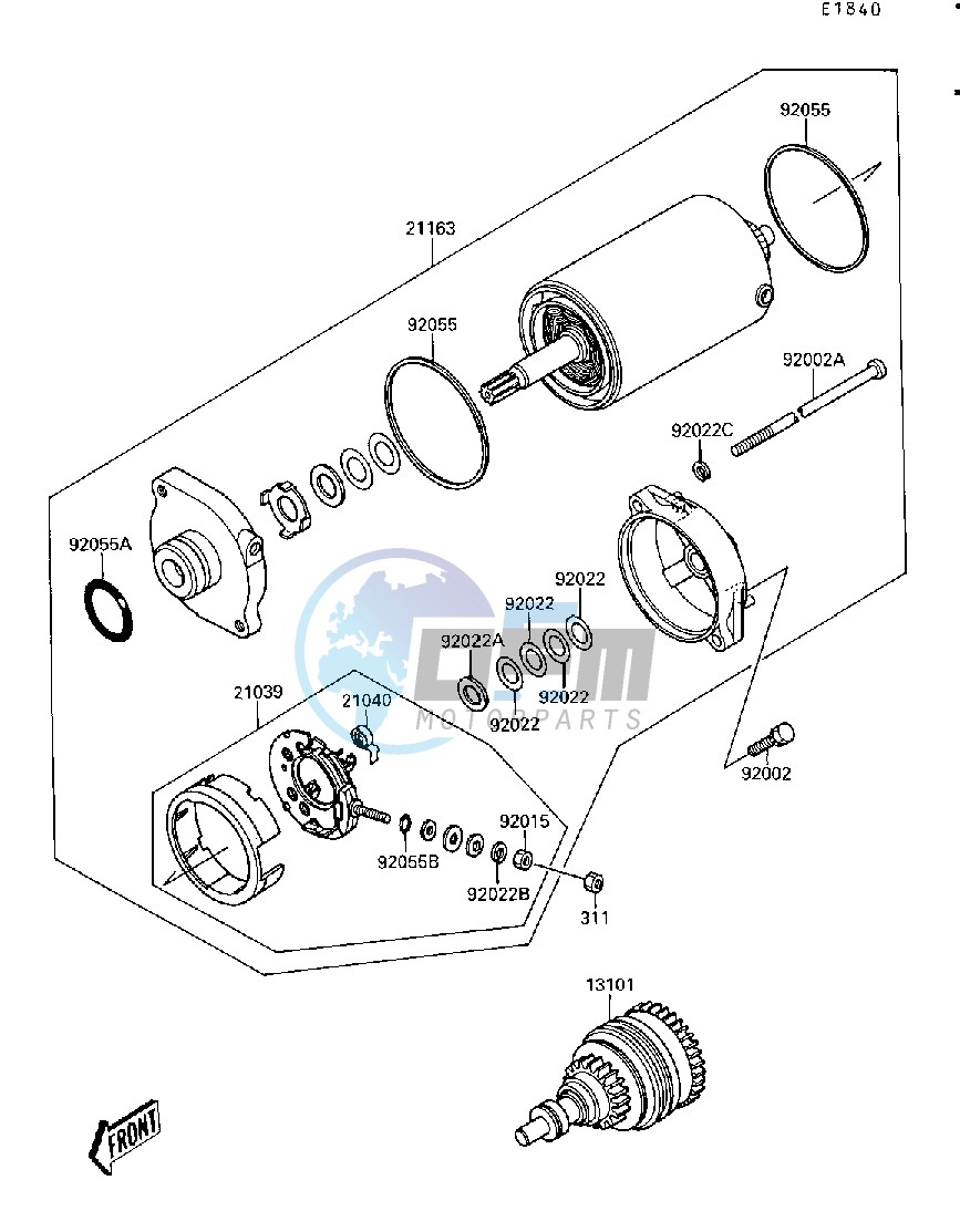 STARTER MOTOR