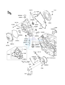 KRF 750 M [TERYX 750 FI 4X4 NRA OUTDOORS] (M9F9) M9F drawing ENGINE COVER-- S- -