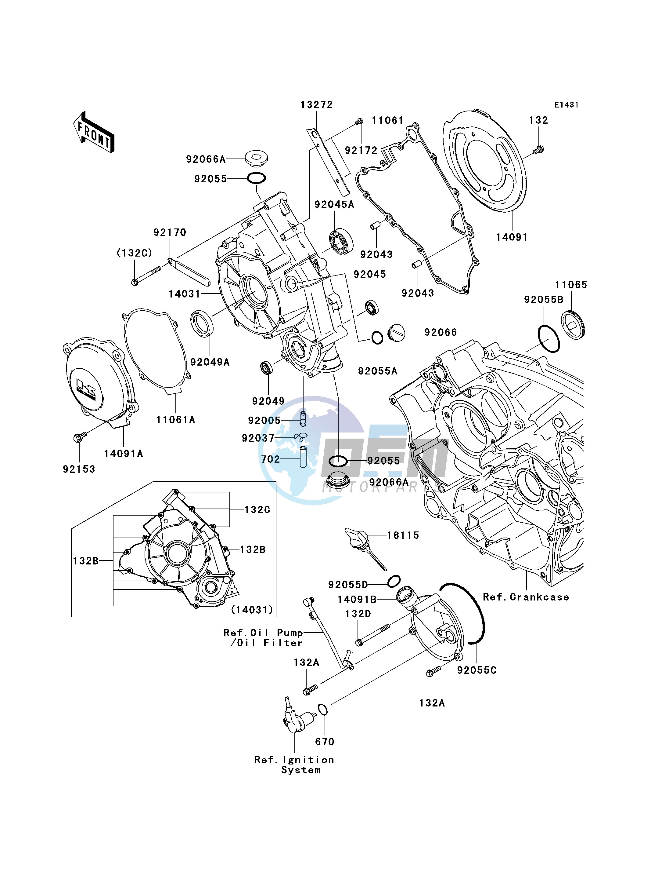 ENGINE COVER-- S- -