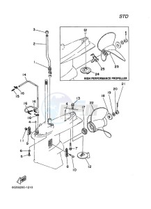 150A drawing PROPELLER-HOUSING-AND-TRANSMISSION-2