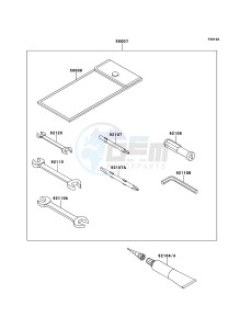 VN1700_VOYAGER_ABS VN1700BCF GB XX (EU ME A(FRICA) drawing Owner's Tools