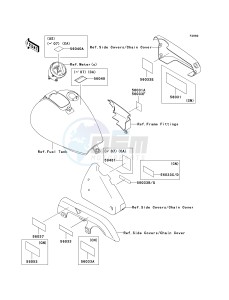 EN 500 C [VULCAN 500 LTD] (C6F-C9F) C6F drawing LABELS