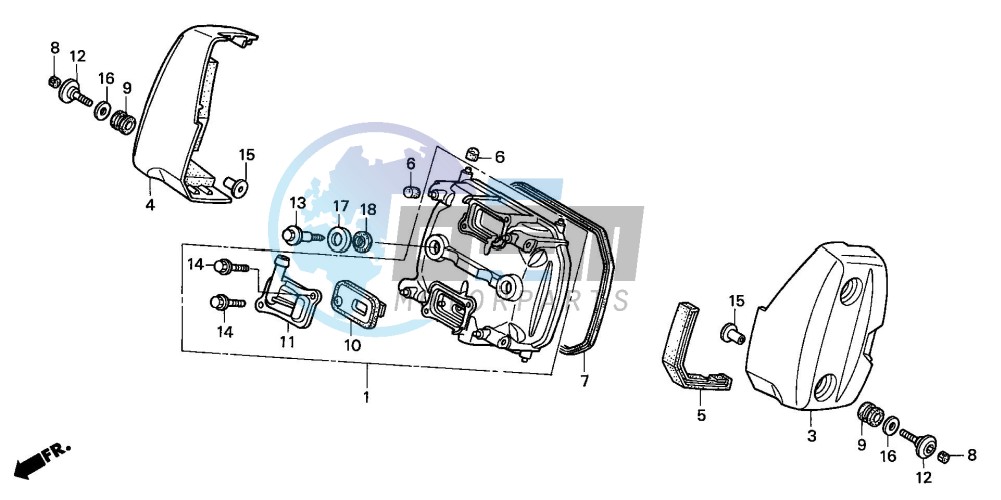 CYLINDER HEAD COVER (FRONT)