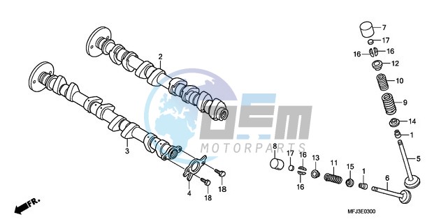 CAMSHAFT/VALVE