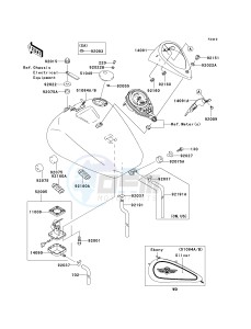 VN 1500 T [VULCAN 1500 CLASSIC] (6F) T6F drawing FUEL TANK