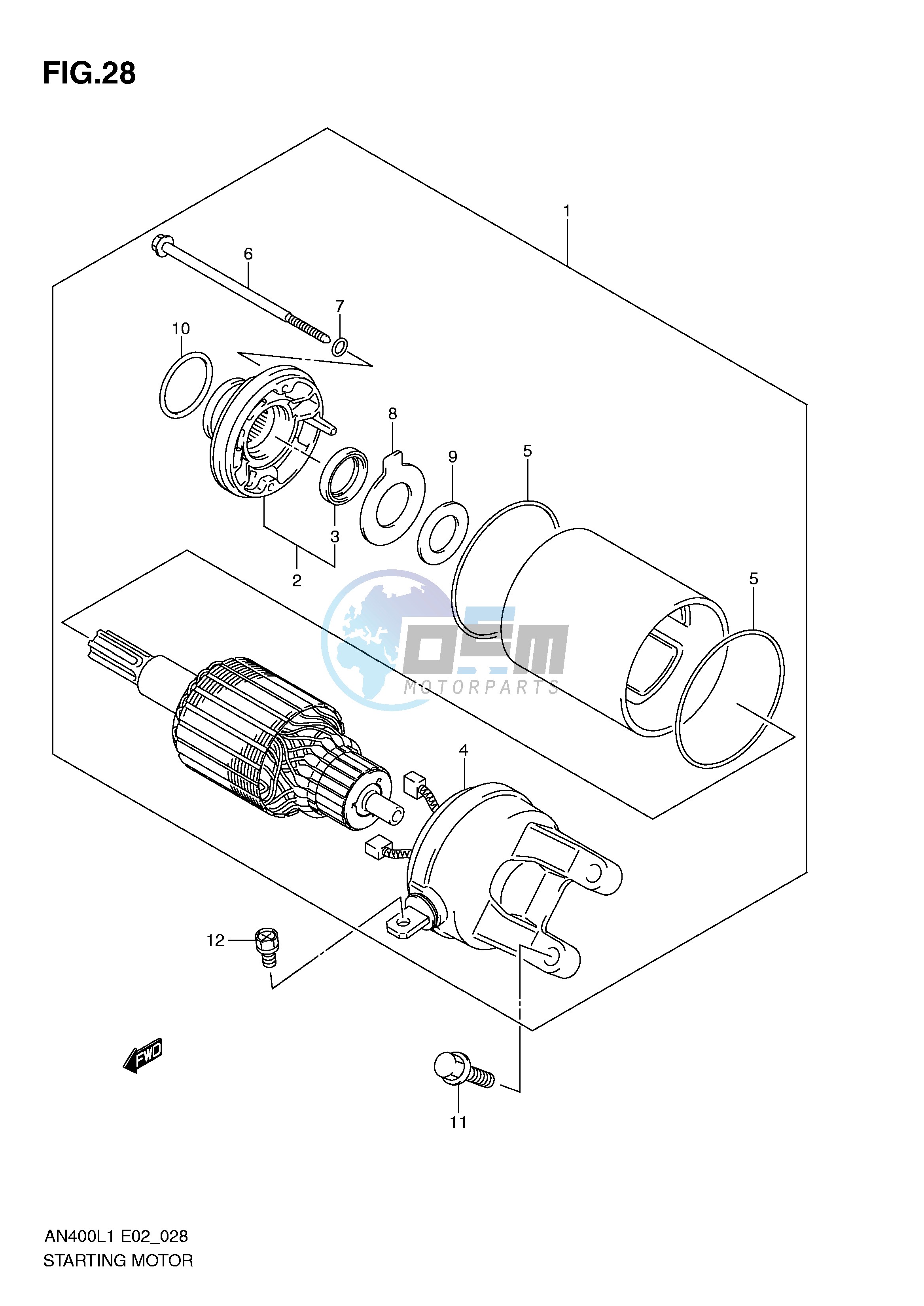 STARTING MOTOR