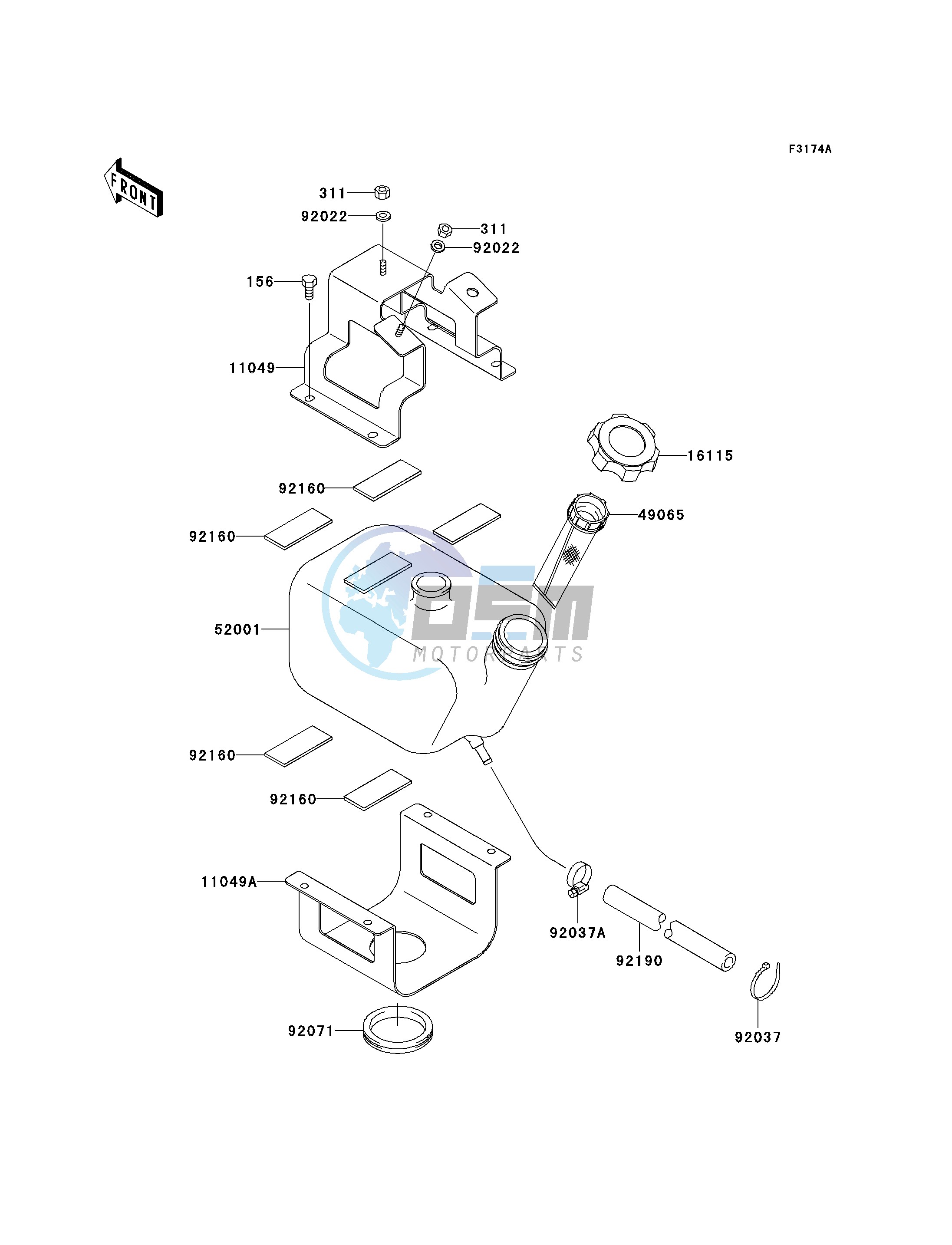 OIL TANK-- JT750-B2_B3- -