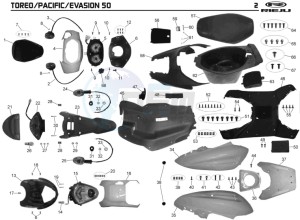 TOREO-PACIFIC-50-PACIFIC drawing COWLING